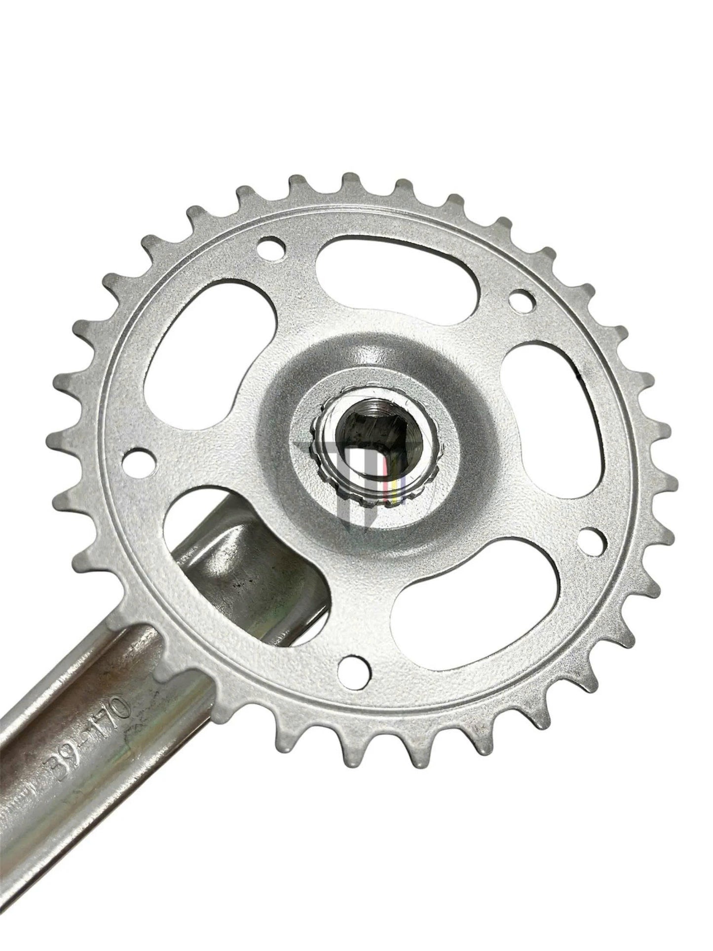Silver Bicycle Crankset 32T-170mm, Imported from Taiwan