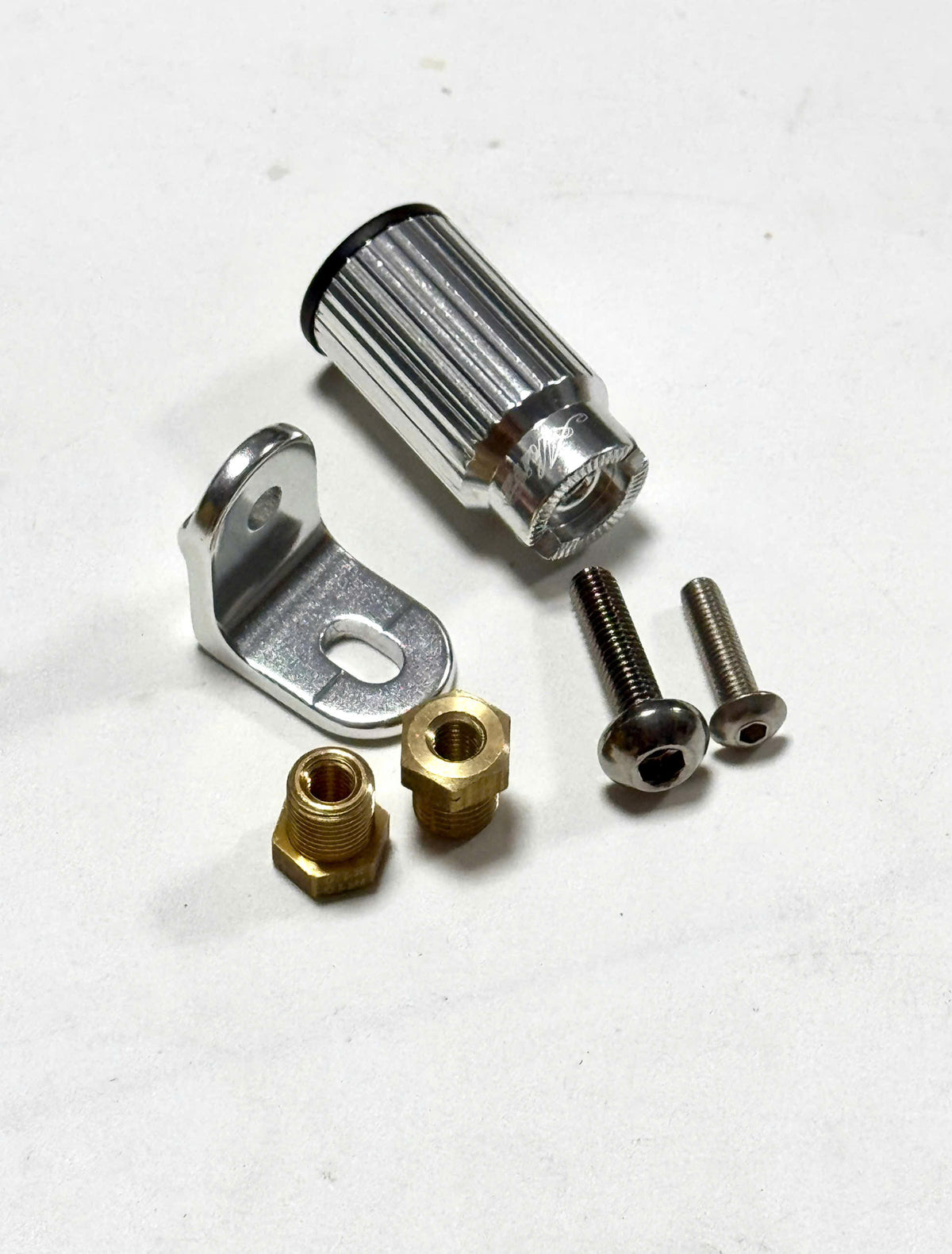 Akiva CNC Bicycle Light Mount Bracket for Front Fork / V-Brake Boss