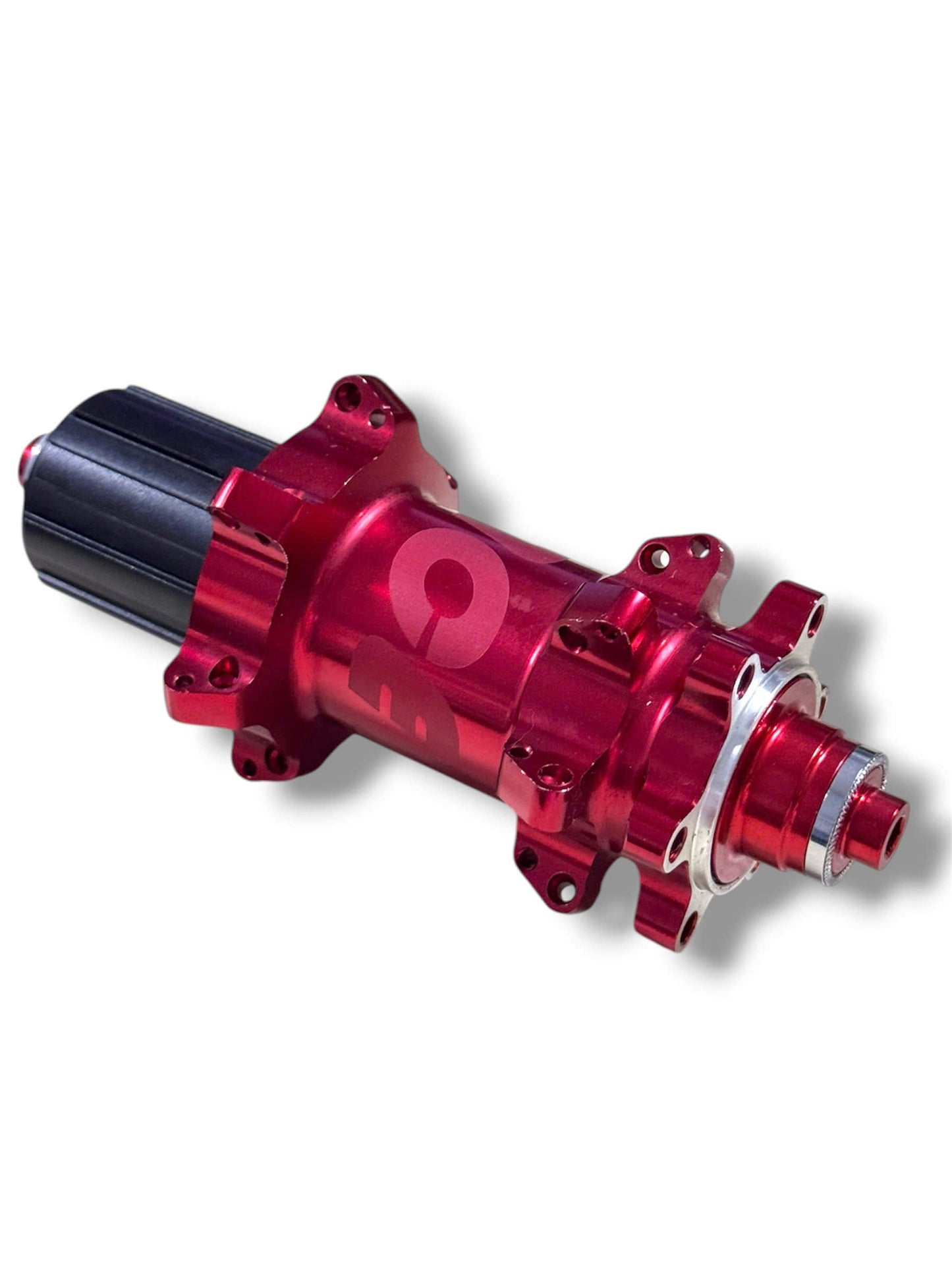 Fastace rear hub ONLY, 24 holes, straight-pull spokes, 6-bolt disc brake (REAR HUB ONLY, NO PAIR, QUICK RELEASE/SKEWER NOT INCLUDED) for bicycles