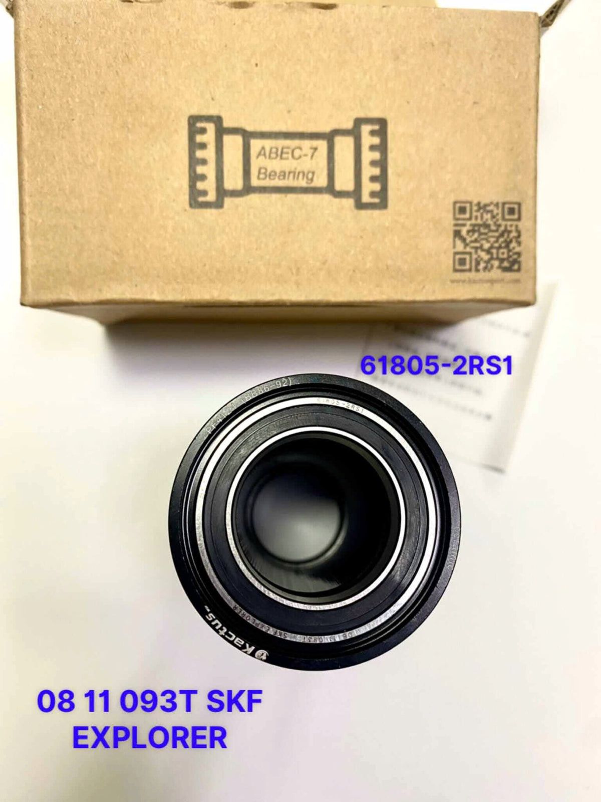 KACTUS Bicycle Bottom Bracket with SKF Ceramic Bearings (BSA24 / BSA DUB / BSA30 / PF4124)