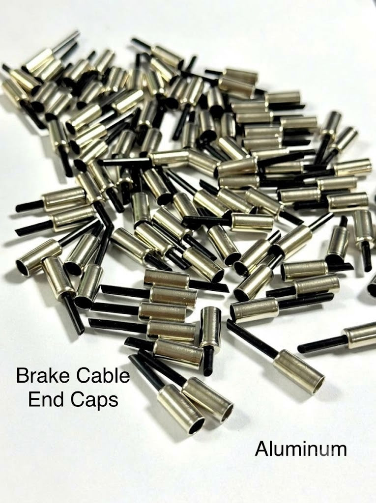 Brake/shifter cable end caps for bicycles (Japan, Shimano, Jagwire, and unbranded)