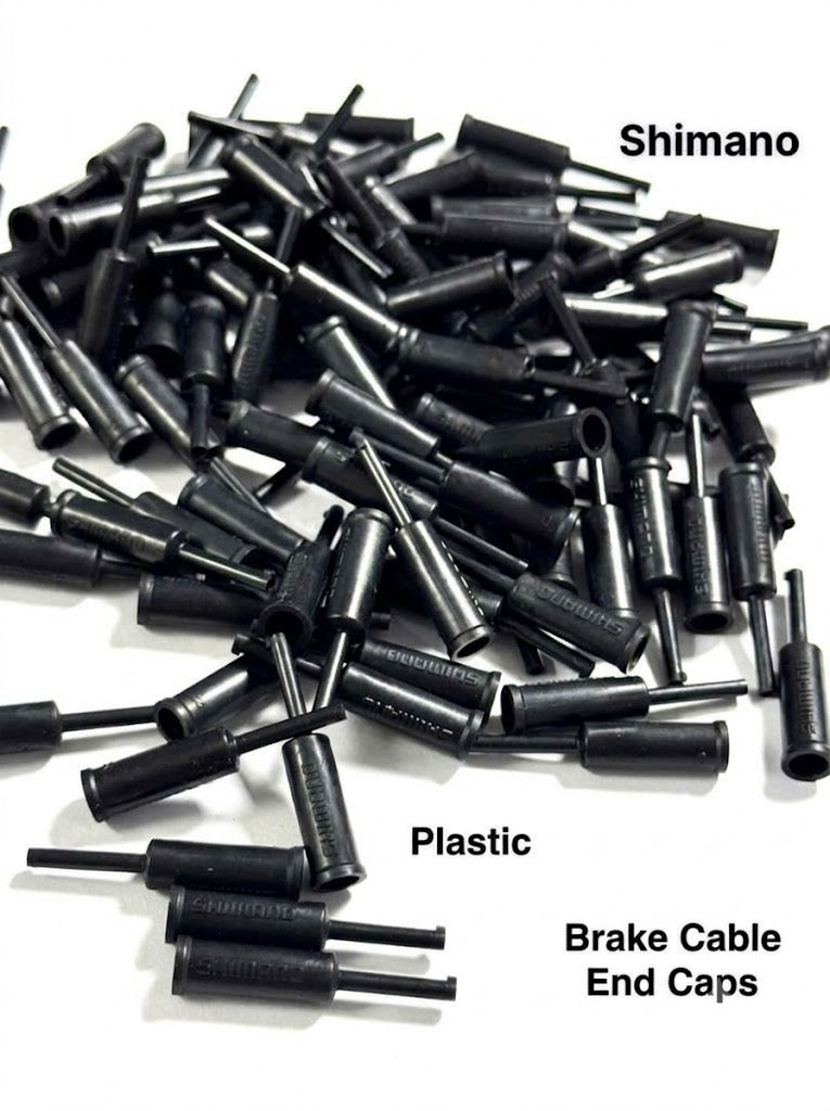 Brake/shifter cable end caps for bicycles (Japan, Shimano, Jagwire, and unbranded)