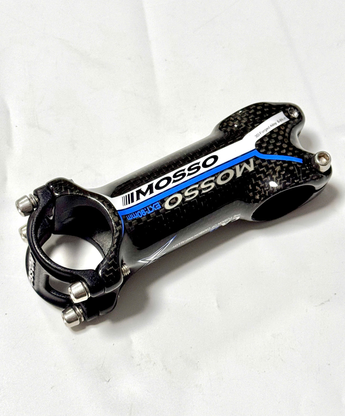 Mosso 31.8mm carbon-wrapped aluminum bicycle stem