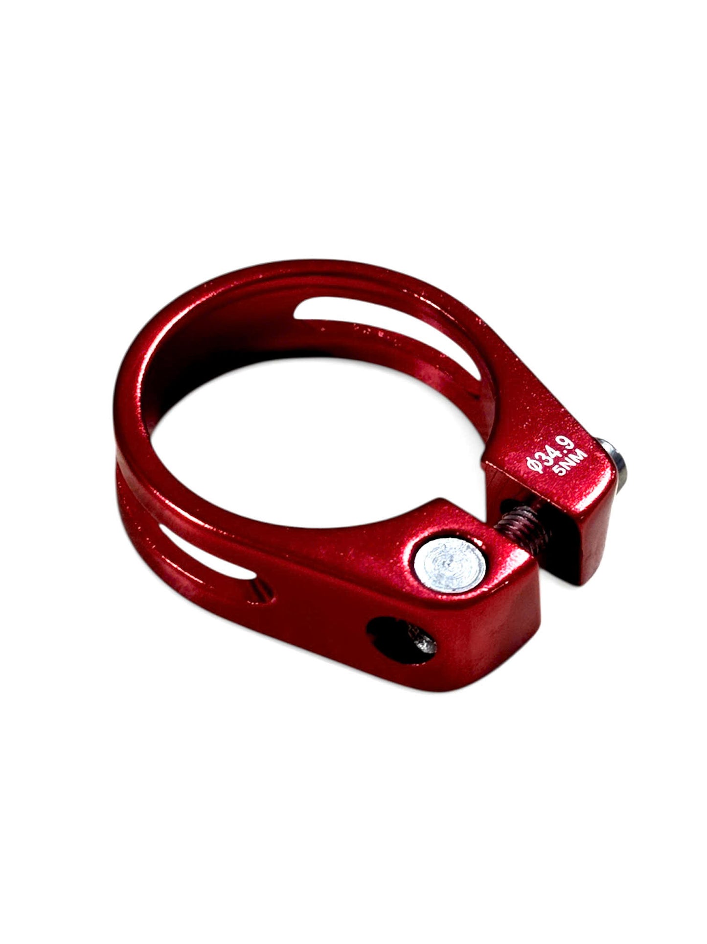 Noname Aluminum Bolt-On Seatpost Clamp (Inner Diameter 31.8mm / 34.9mm) – Compatible with 27.2mm and 31.6mm Seatposts