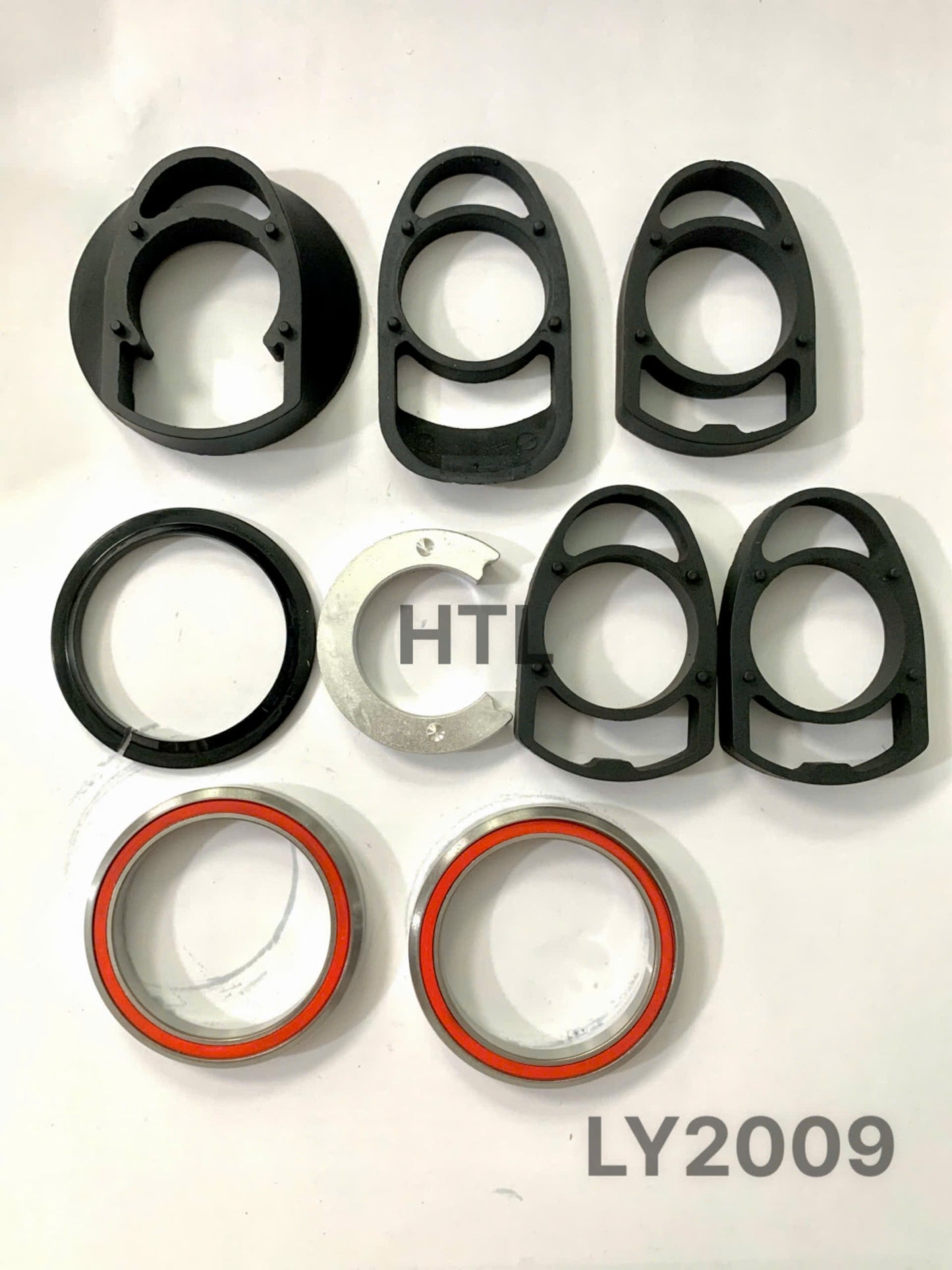 Leeyang 52-52mm Integrated/Fully Internal Routing Headset with Plastic Cover (#LY2009)