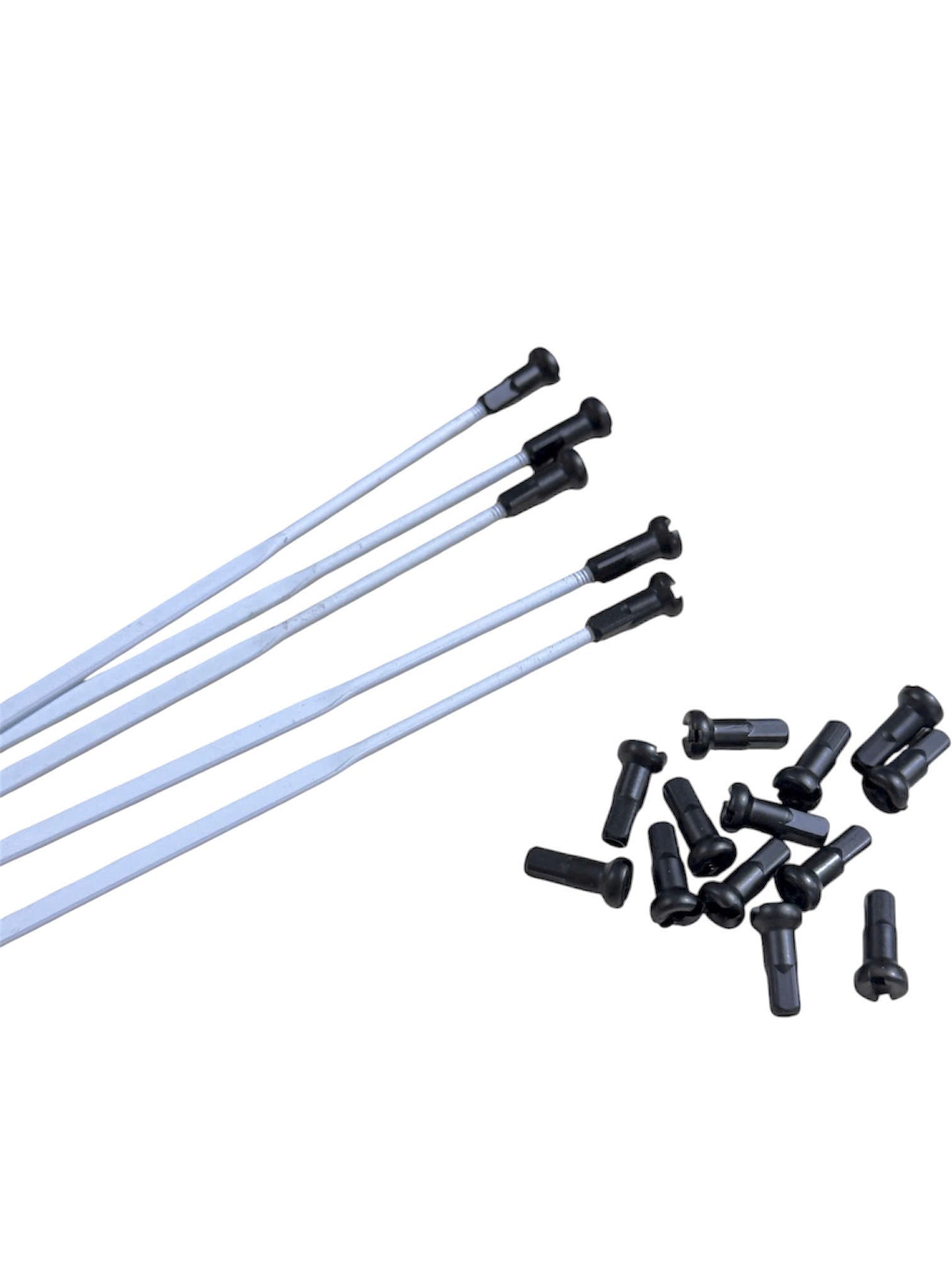 Shun Long Bicycle Spokes (Taiwan Imported) – 3mm Heavy Duty White