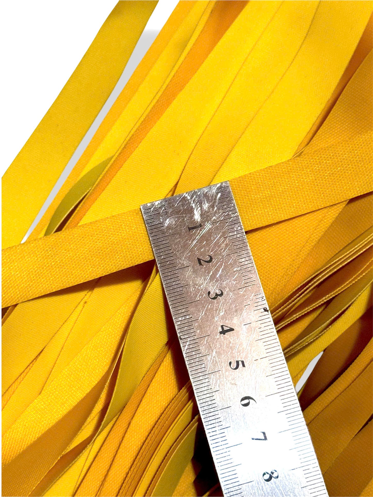 26-Inch Nylon Bicycle Rim Tape - Yellow & Red