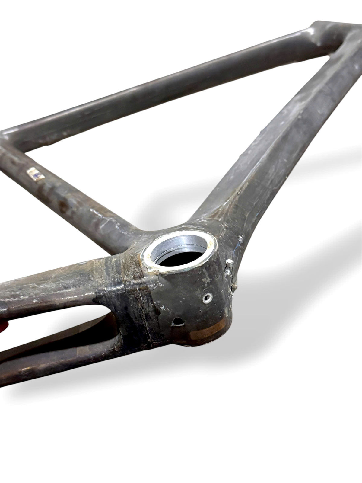 Raw Carbon Road Bike Frame 700C (56cm ST x 56cm TT) - Type 14 (Fork Not Included) - Please Read Description Carefully