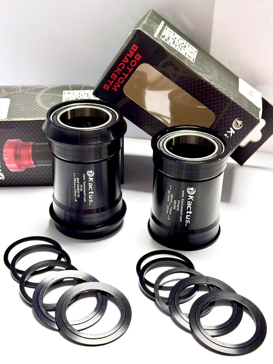 BB386(PF4630) KACTUSKactus Ceramic Bottom Bracket (BB) - Press Fit External 46mm Shell, 30mm Spindle - BB386/PF30 (4630) for Bicycles