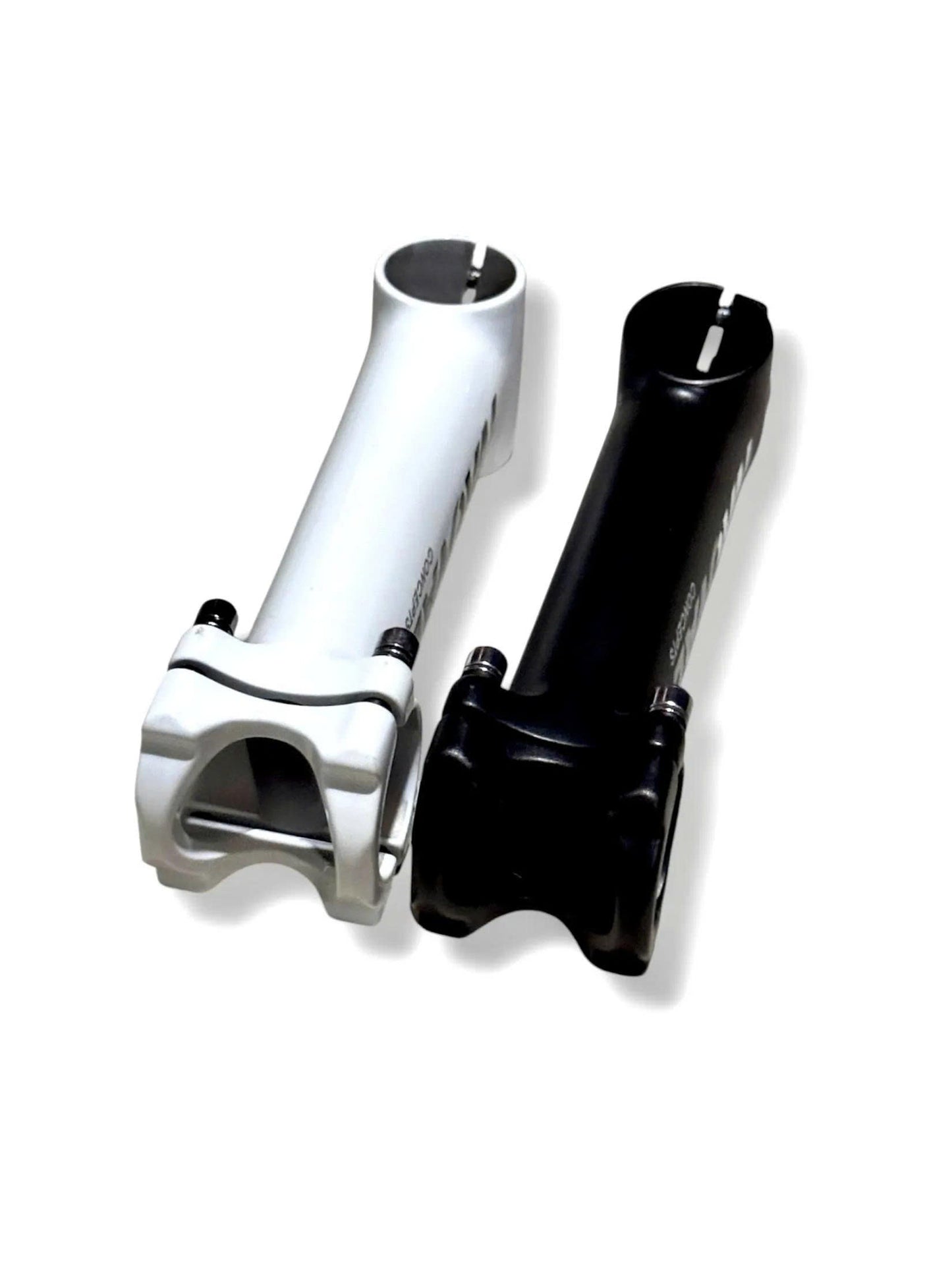 Aluminum Oval Bicycle Stem - 31.8 x 130mm, 84 Degree, Available in Black and White