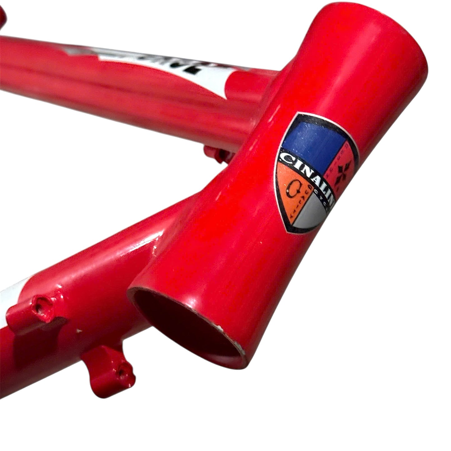 Cinalini frame for 700c Road bikes, two colors: Matte/Full Black and Full Red