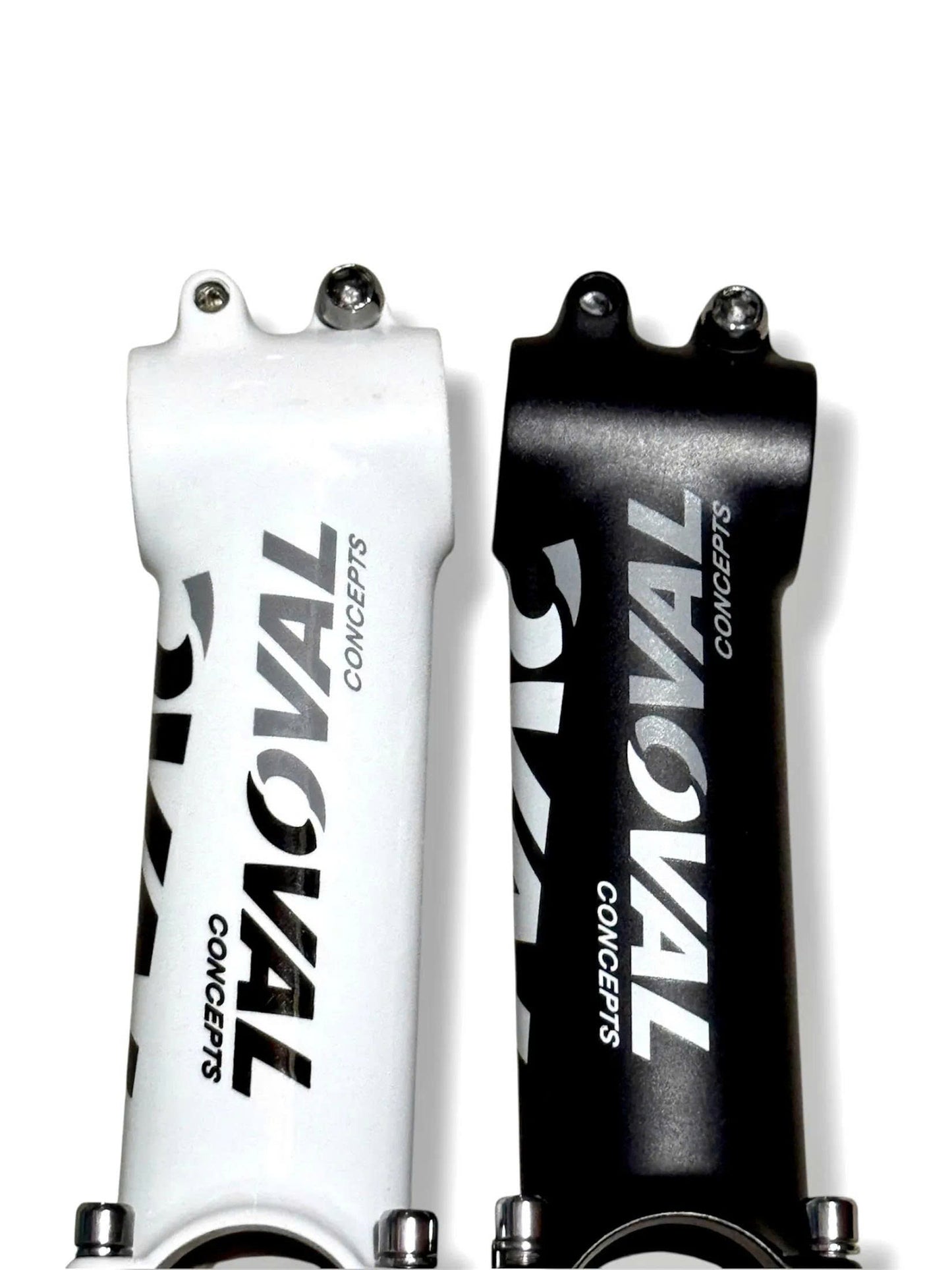 Aluminum Oval Bicycle Stem - 31.8 x 130mm, 84 Degree, Available in Black and White