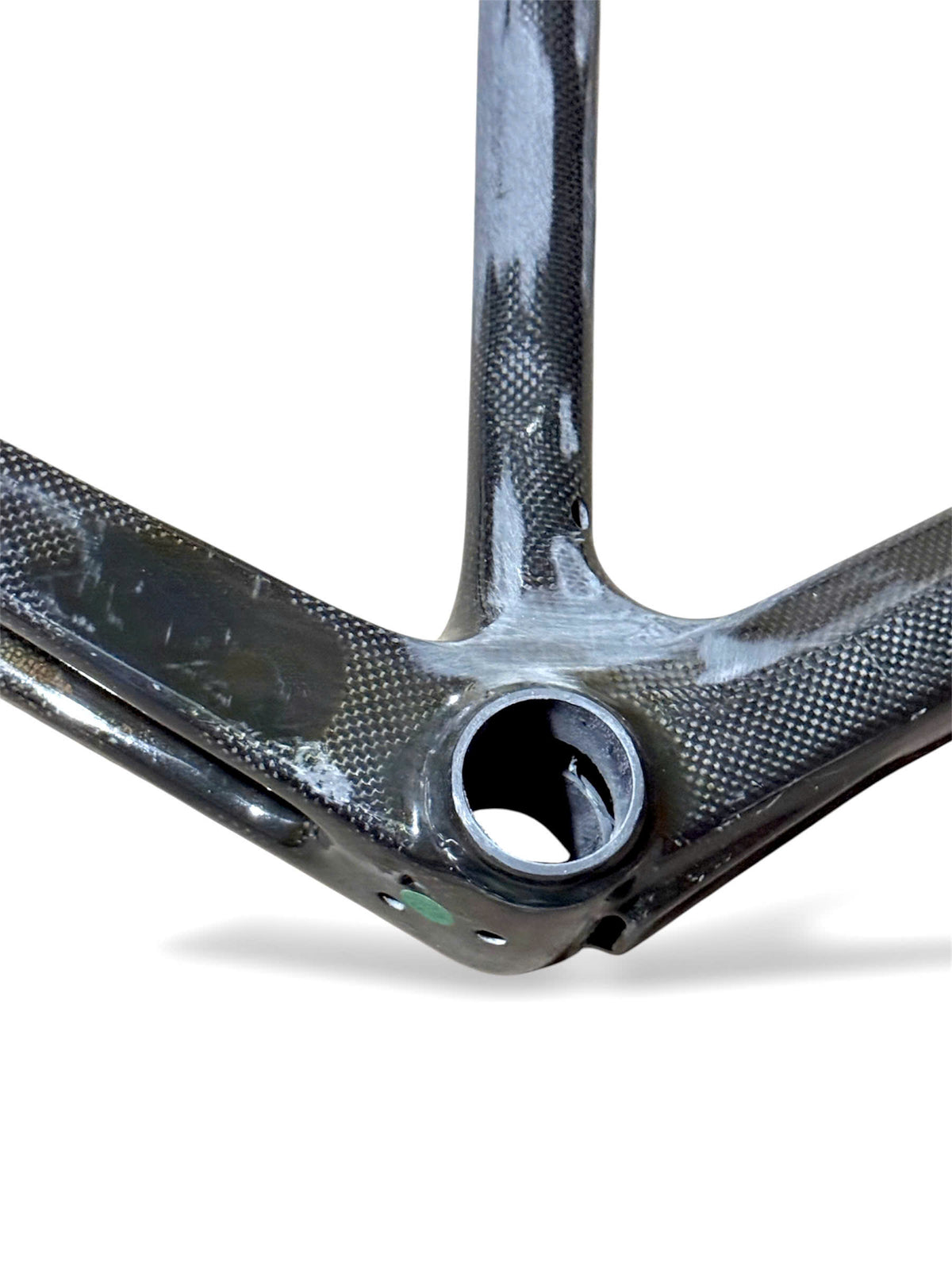 Raw Carbon Road Bike Frame 700C (56cm ST x 54cm TT) - Type 9 (Fork Not Included) - Please Read Description Carefully