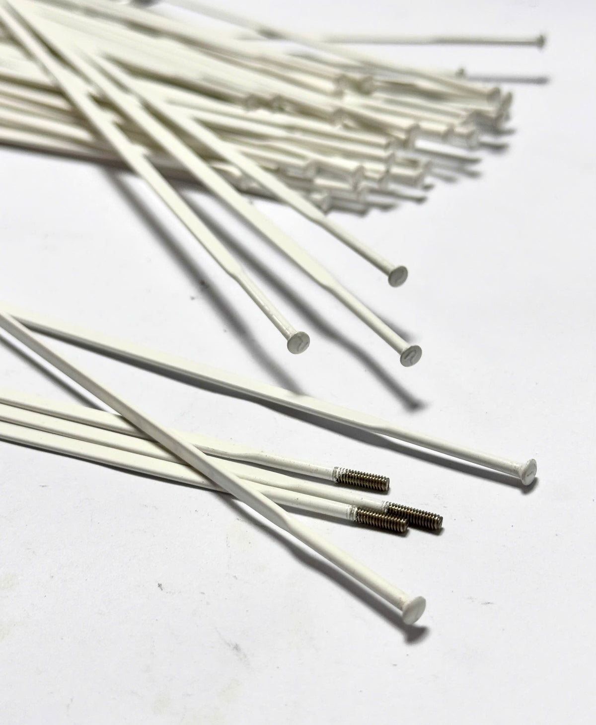 Pillar Straight Pull Bladed Steel Bicycle Spokes with Brass Nipples