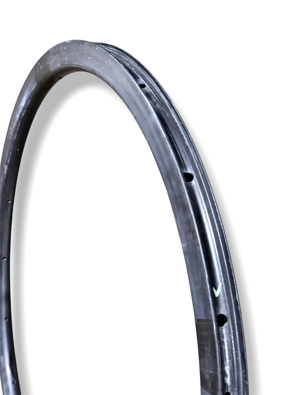 Raw Carbon Disc Brake Rim 700C - 18H (32mm / 38mm Depth)