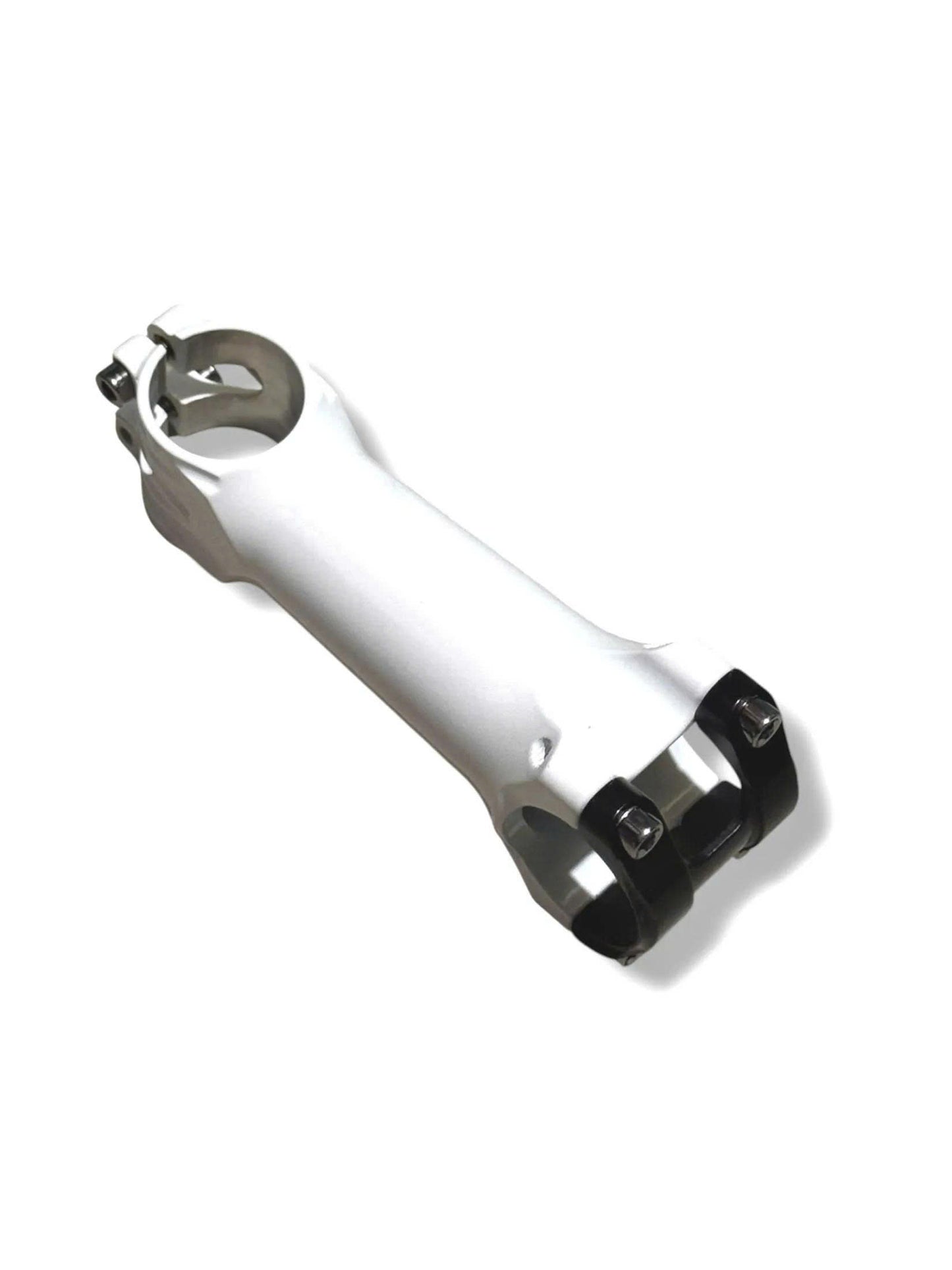 CNC Ultra-light Aluminum Bicycle Stem (31.8x110mm, Silver with Red/Black Cap)