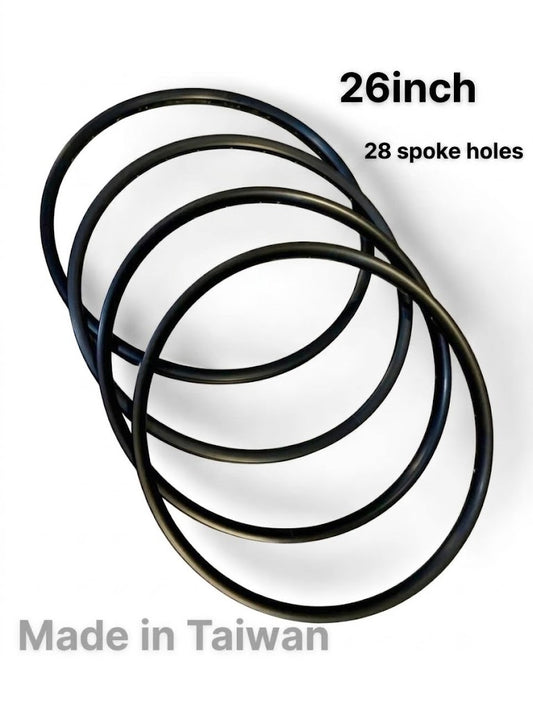26inch Alloy Rim, 28H, 20mm Profile, Disc Brake (Inner Width 20mm & 22mm)