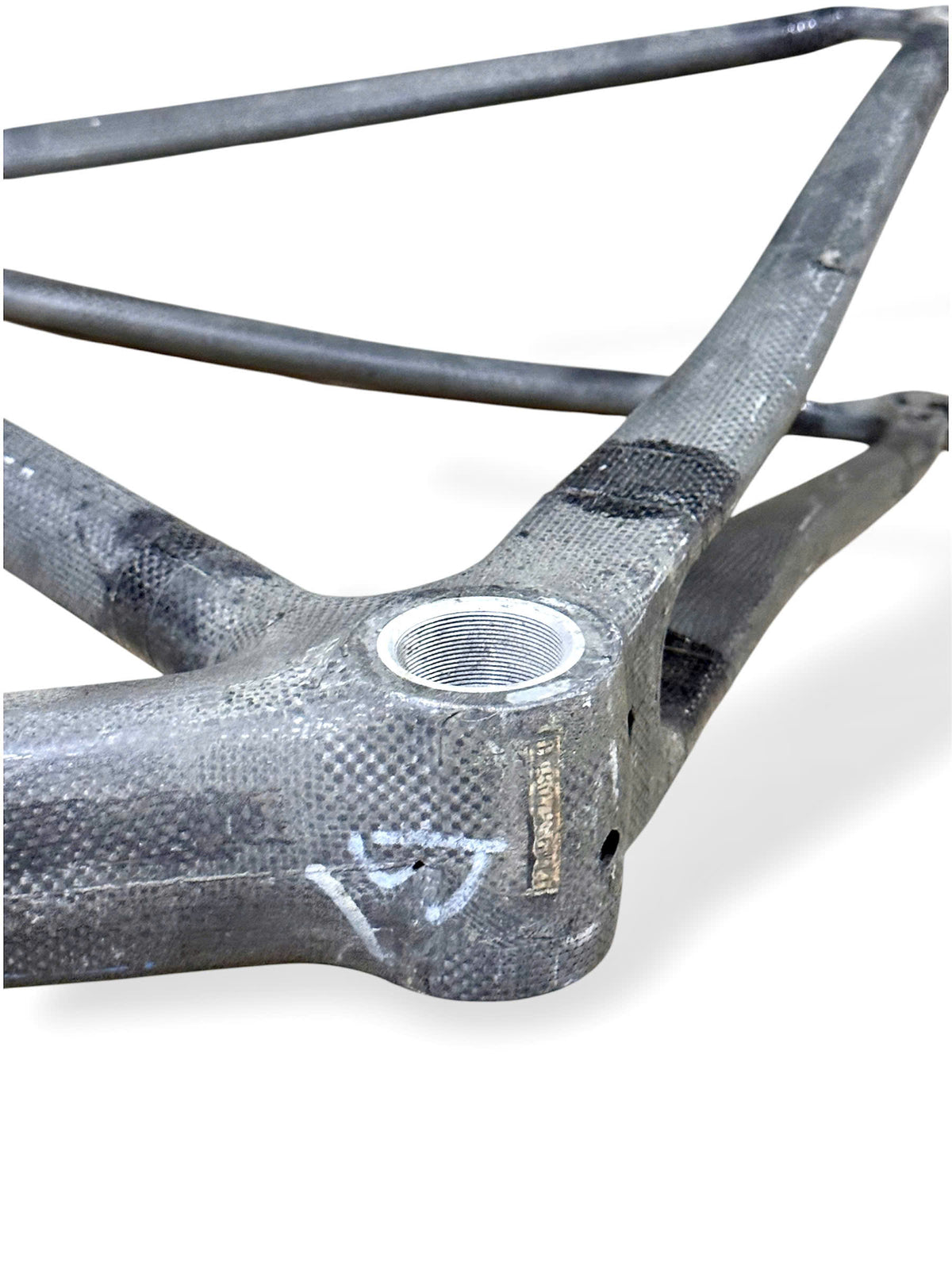700c Lugged Carbon Road Bike Frame (Raw/Unfinished) – 56cm/55cm | Type 8+ (Frame Only / Fork Not Included)