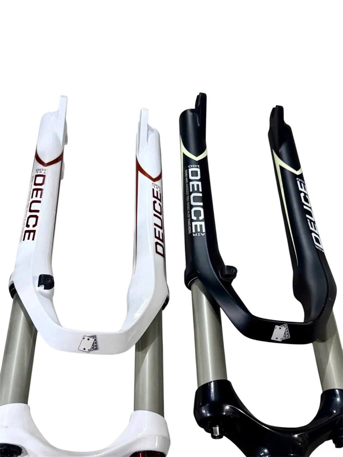 26-inch RST Deuce Oil & Air Suspension Fork, Disc Brake compatible (SPECIAL STEERER TUBE: Top 38mm / Bottom 40mm – Non-standard size)