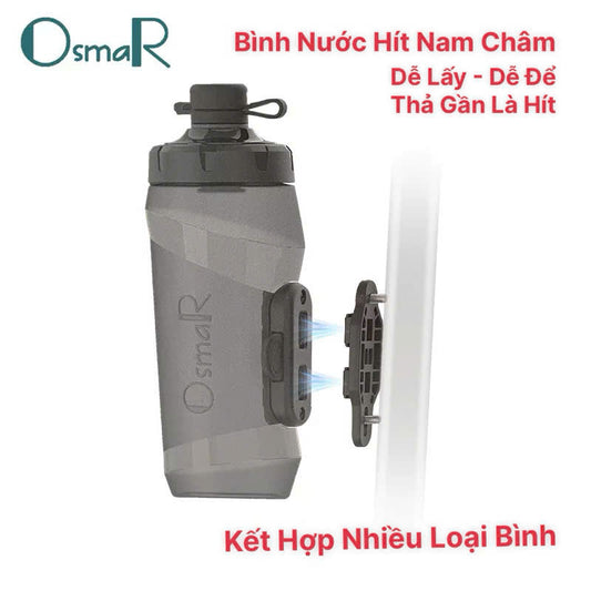 OSMAR Magnetic Inhaler Water Bottle - Nylon Buckle