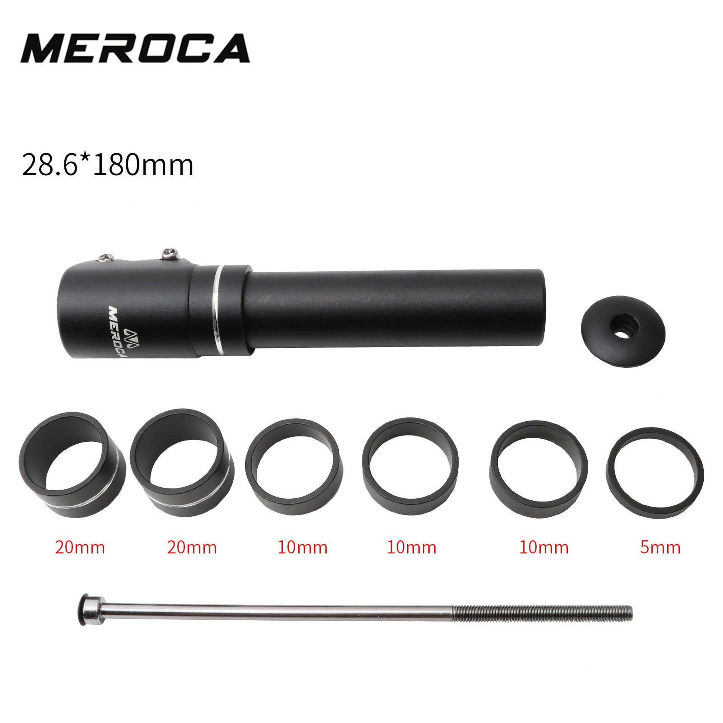 Meroca aluminum fork connector-2size