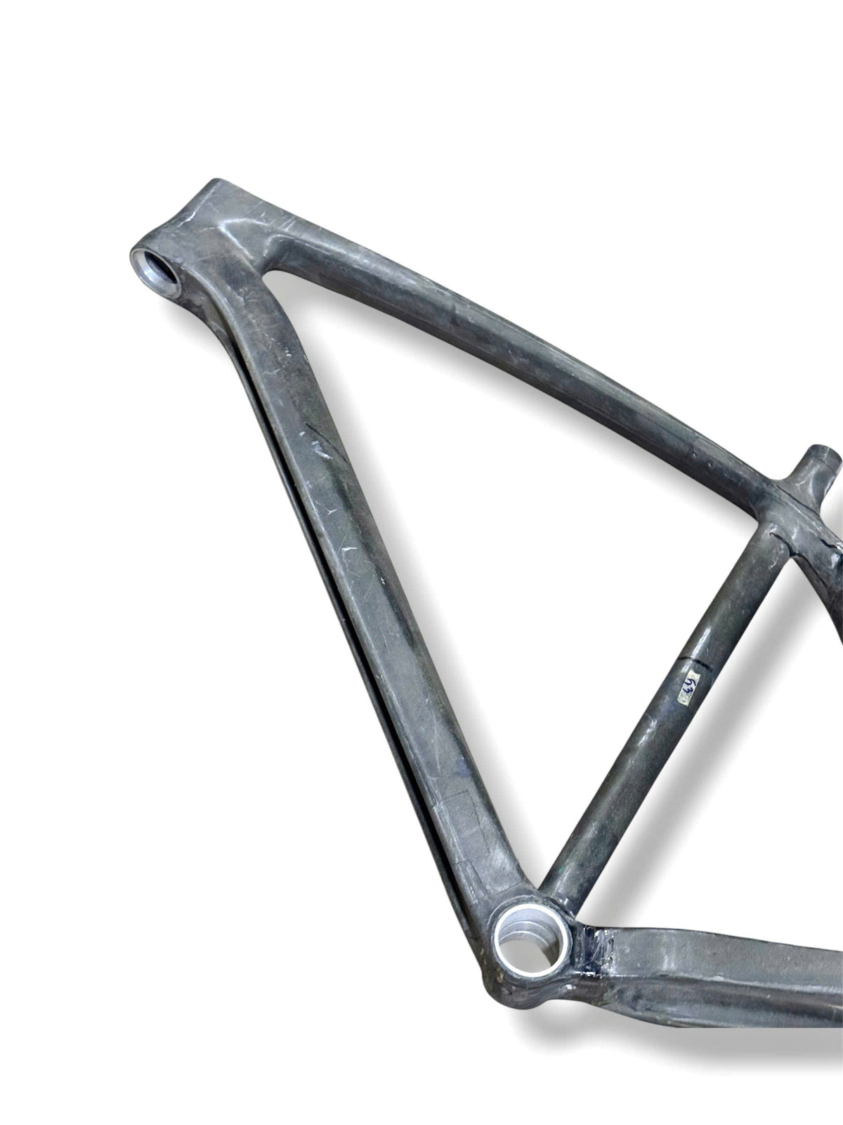 29inch MTB Raw Carbon Frame (Seat Tube 53.5cm, Top Tube 60cm - M4) – Fork & Derailleur Hanger Not Included