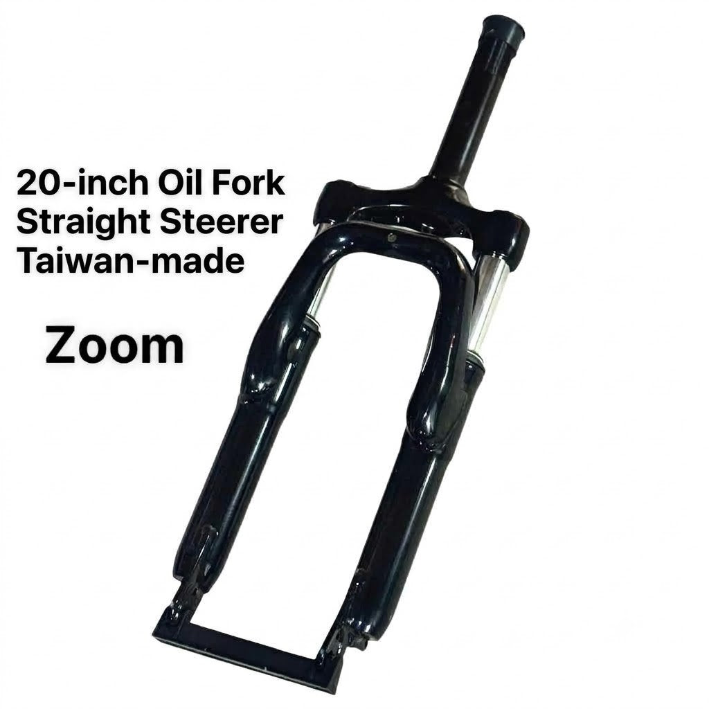 ZOOM 20-inch straight steerer hydraulic suspension fork for bicycle