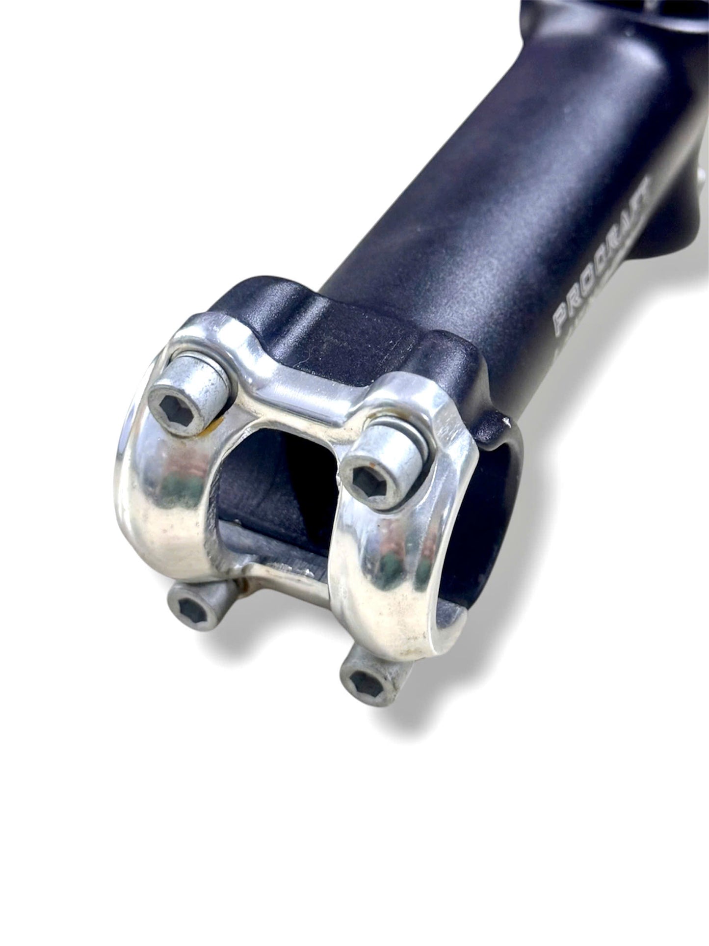 Procraft Black and Silver Aluminum Bike Stem - 25.4 x 110mm