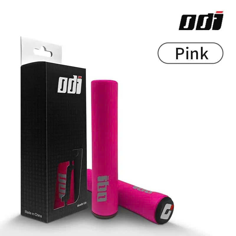 ODI High-Density Foam Bike Grips - Sweat-Absorbent & Ultra-Light - Includes Handlebar End Plugs