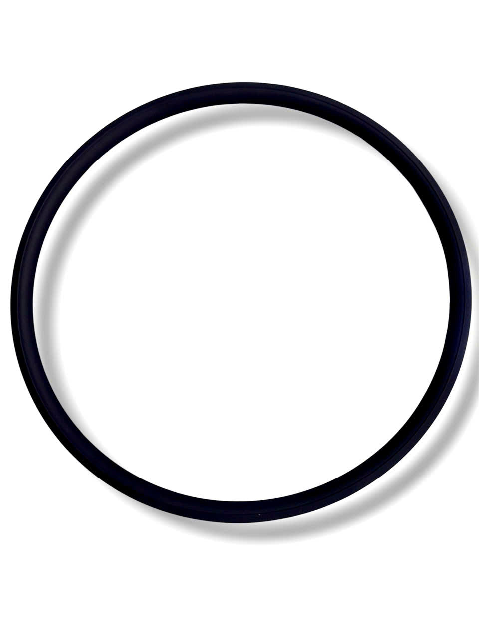 700C Aluminum Bicycle Rim - 21H, Rim Brake, 27mm Depth, 17mm Internal Width (Matte Black)