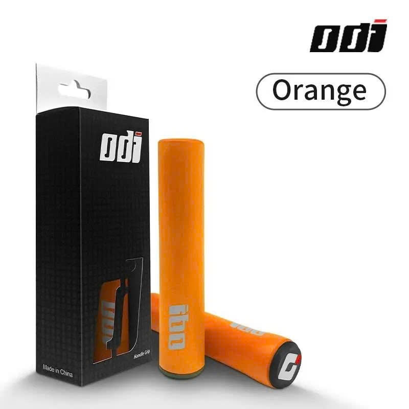 ODI High-Density Foam Bike Grips - Sweat-Absorbent & Ultra-Light - Includes Handlebar End Plugs