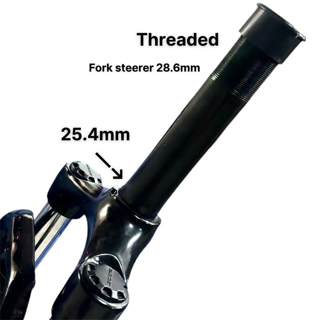 ZOOM 20-inch straight steerer hydraulic suspension fork for bicycle