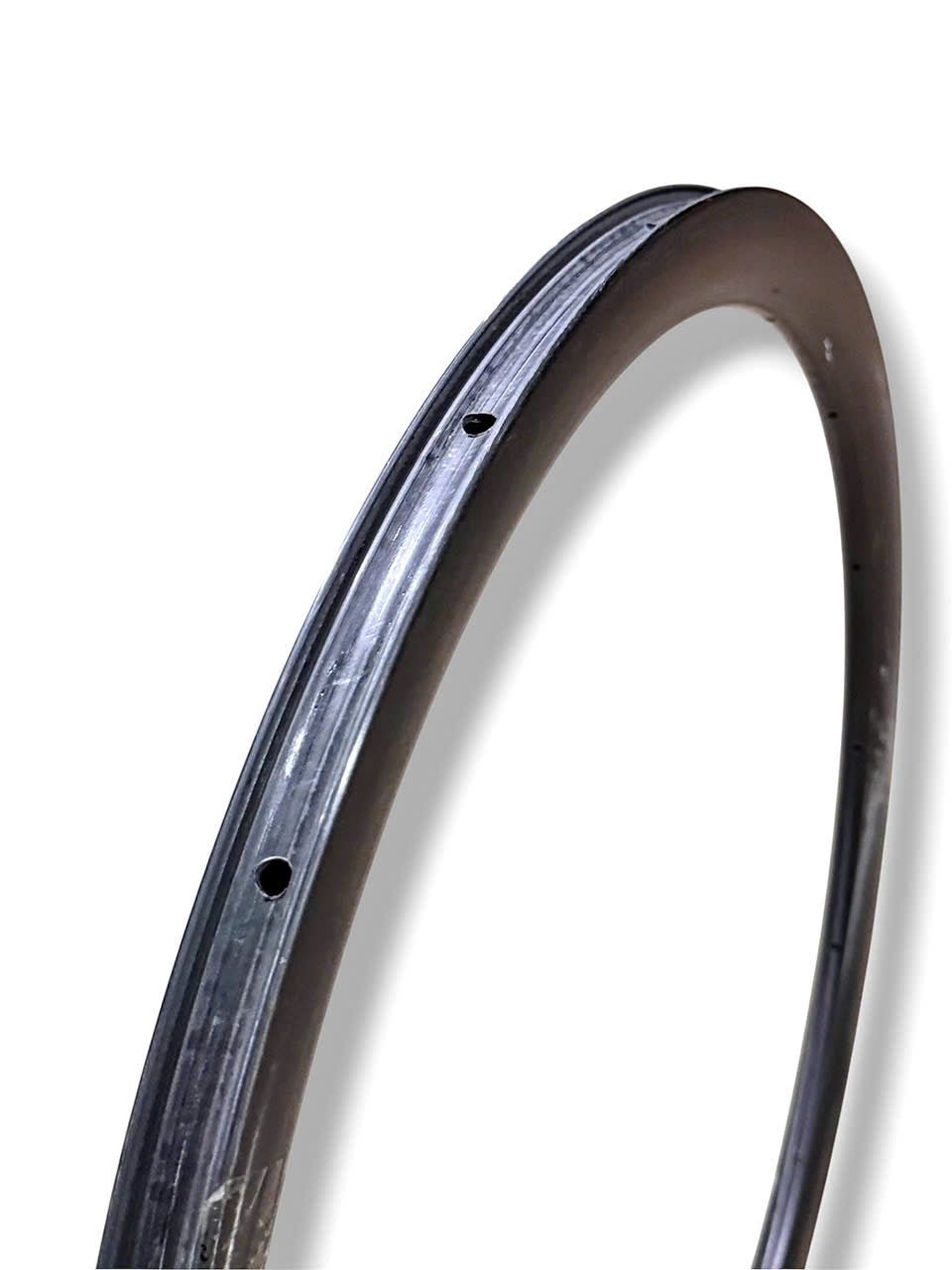 700C raw carbon disc brake rim, 16 holes, 38mm depth, 19mm inner width