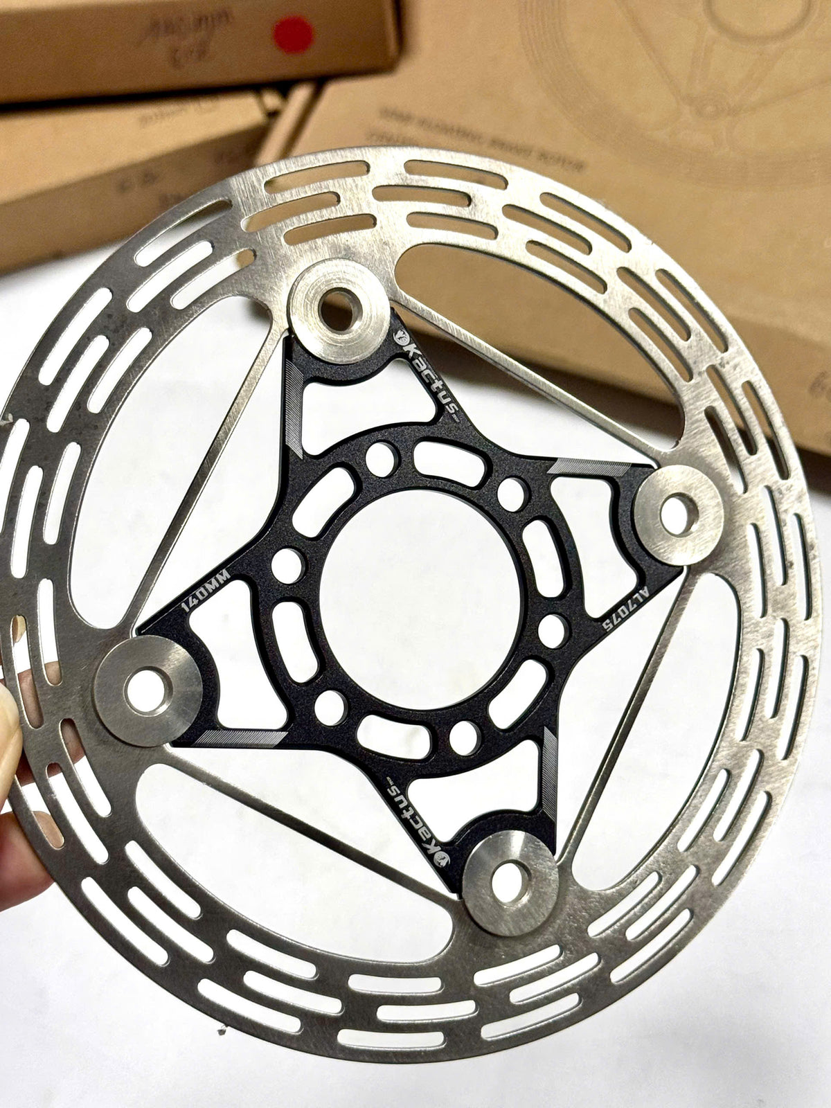 Kactus bicycle brake disc 6 bolt size 140mm/160mm