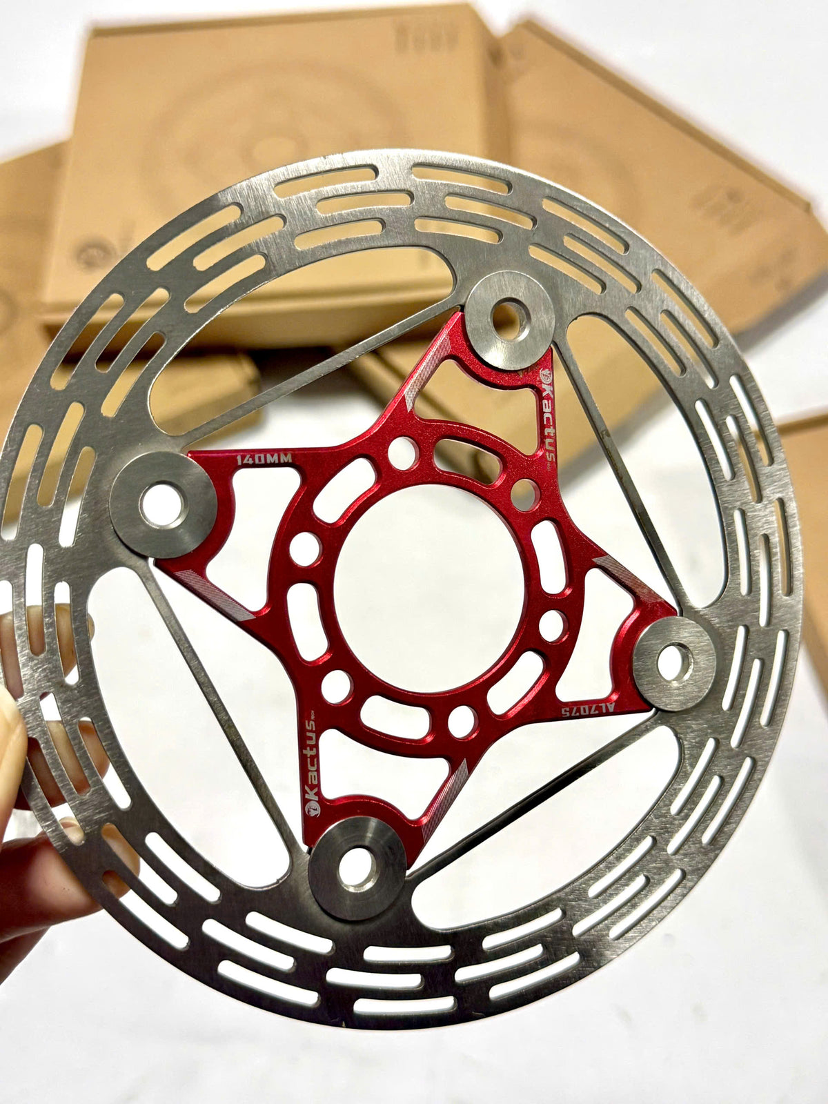 Kactus bicycle brake disc 6 bolt size 140mm/160mm
