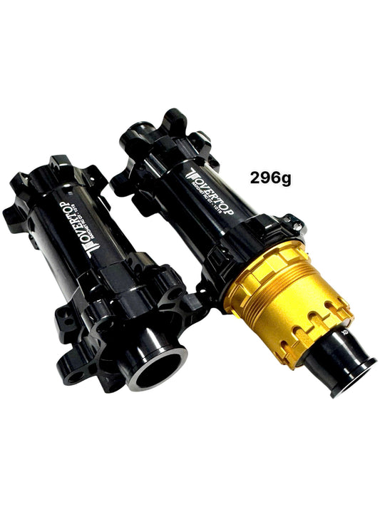 Overtop Bicycle Hub 28/28H, 12x100mm- 12x142mm,  6 Bolt (Glossy black)