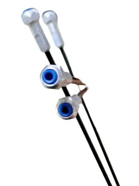 Ultralight aluminum bicycle spoke nipples - ABS-ACI 12mm - 2.0mm
