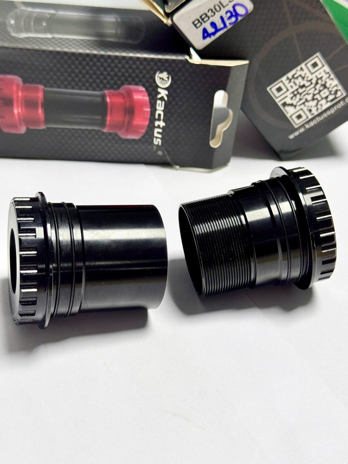 Kactus Ceramic Bottom Bracket (BB30-24LS / BB30-LS) – 42mm Shell, for 24mm & 30mm Spindles