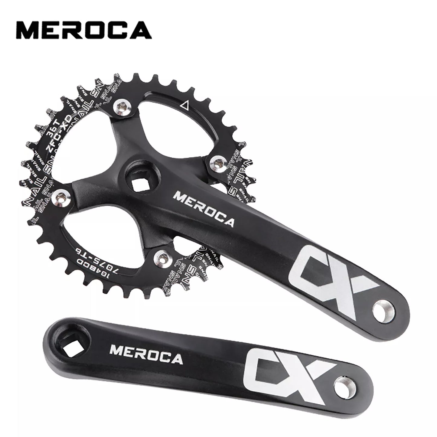 Meroca BCD 104mm 40T or 42T Single Chainring