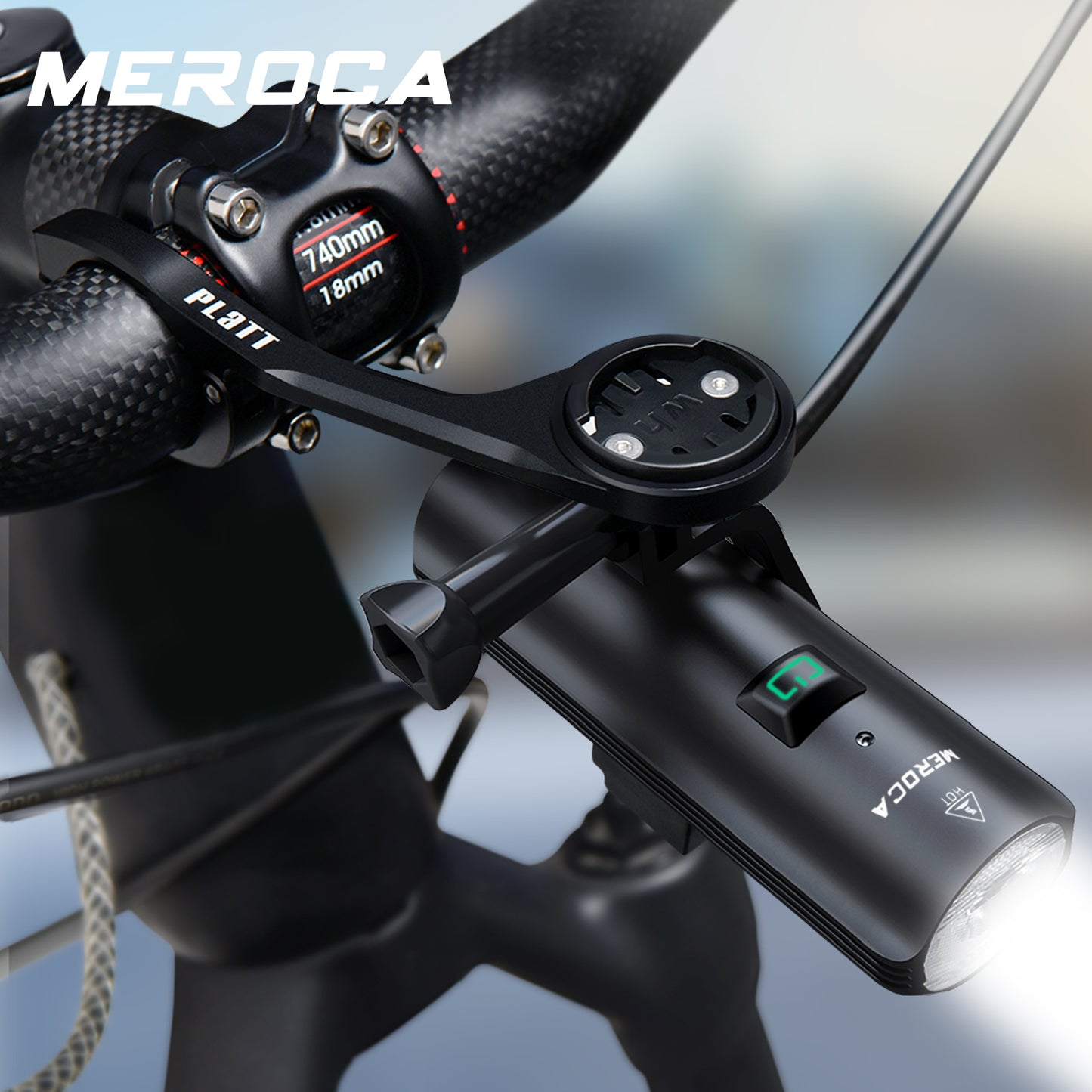 MEROCA-Smart bicycle headlight