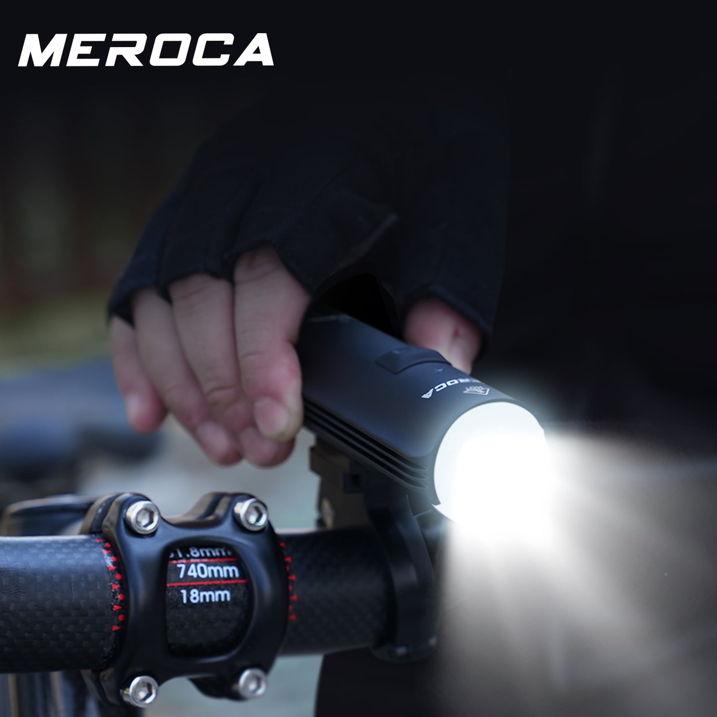MEROCA-Smart bicycle headlight