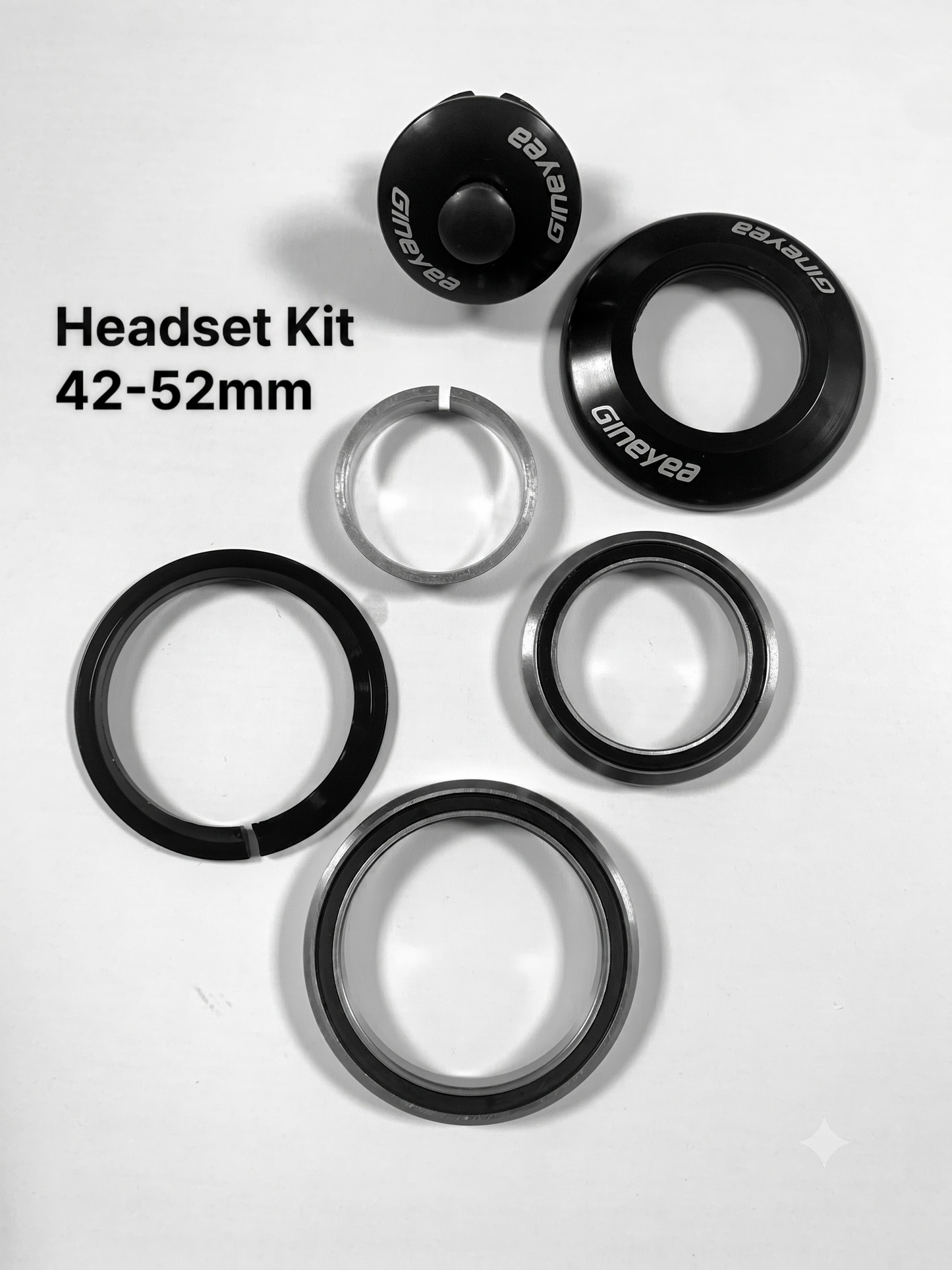 Gineyea 42/52mm Bicycle Sealed Bearing Integrated Headset