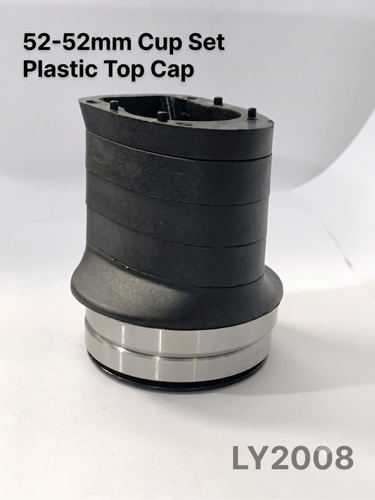 Leeyang 52-52mm Integrated Bicycle Headset with Plastic Top Cap (#LY2008)