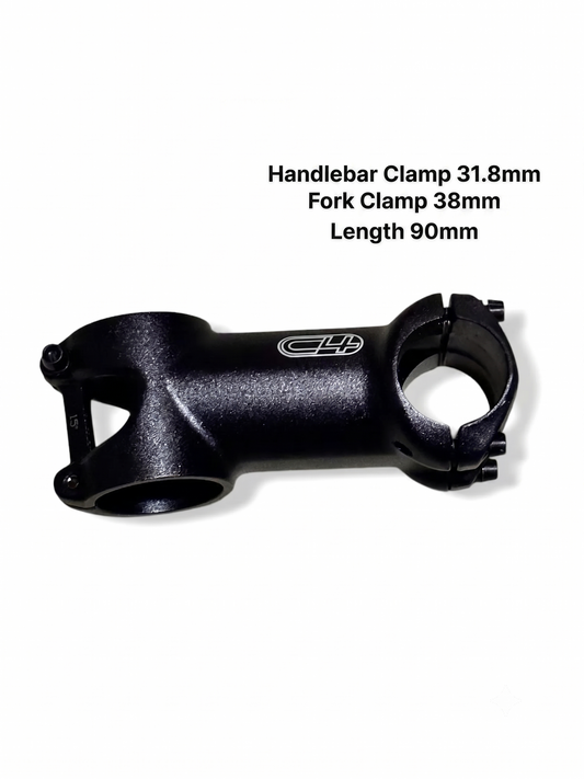 Cannondale C4 Stem - Oversized Steerer 38mm (1.5") | Handlebar Clamp 31.8mm