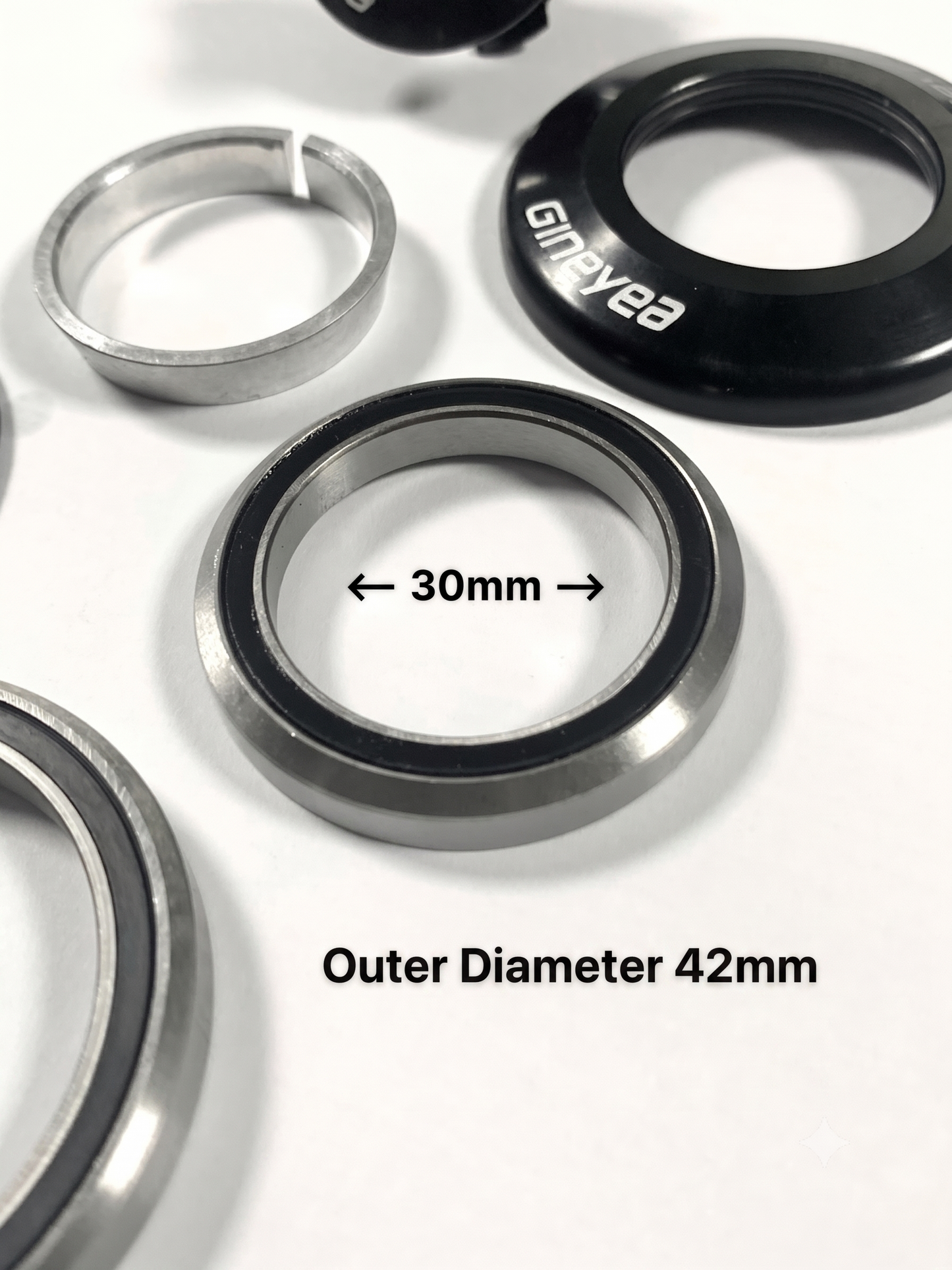 Gineyea 42/52mm Bicycle Sealed Bearing Integrated Headset