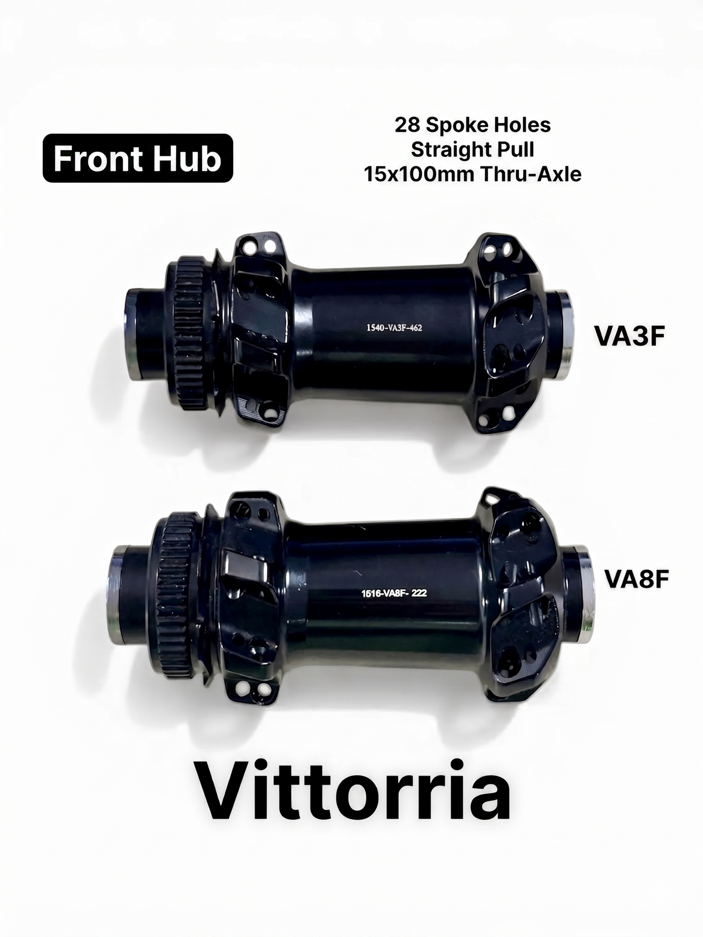 Moyeu avant Centerlock 28H pour vélo