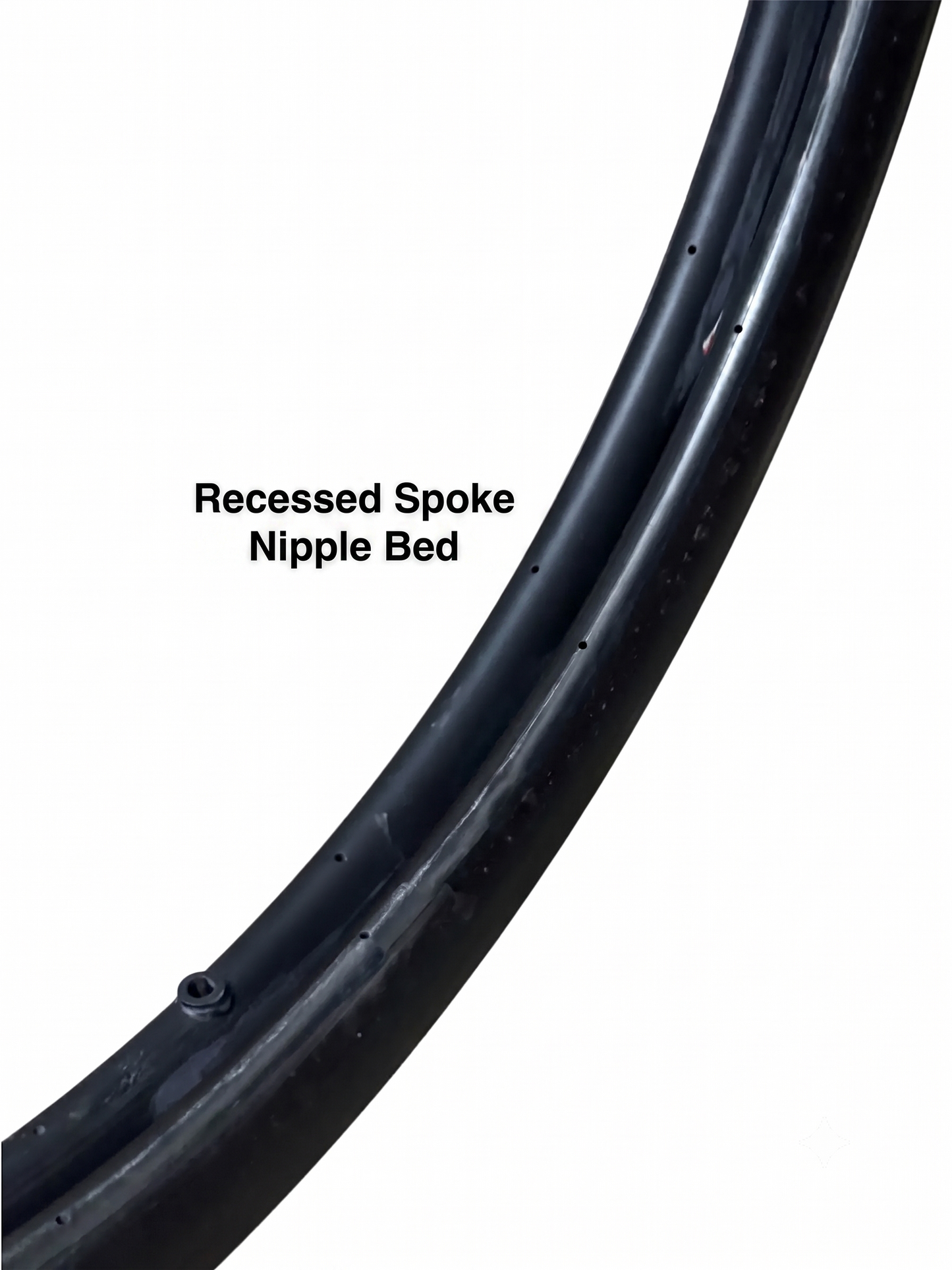 700C raw carbon rim, rim brake, 18H, internal nipples, tubular