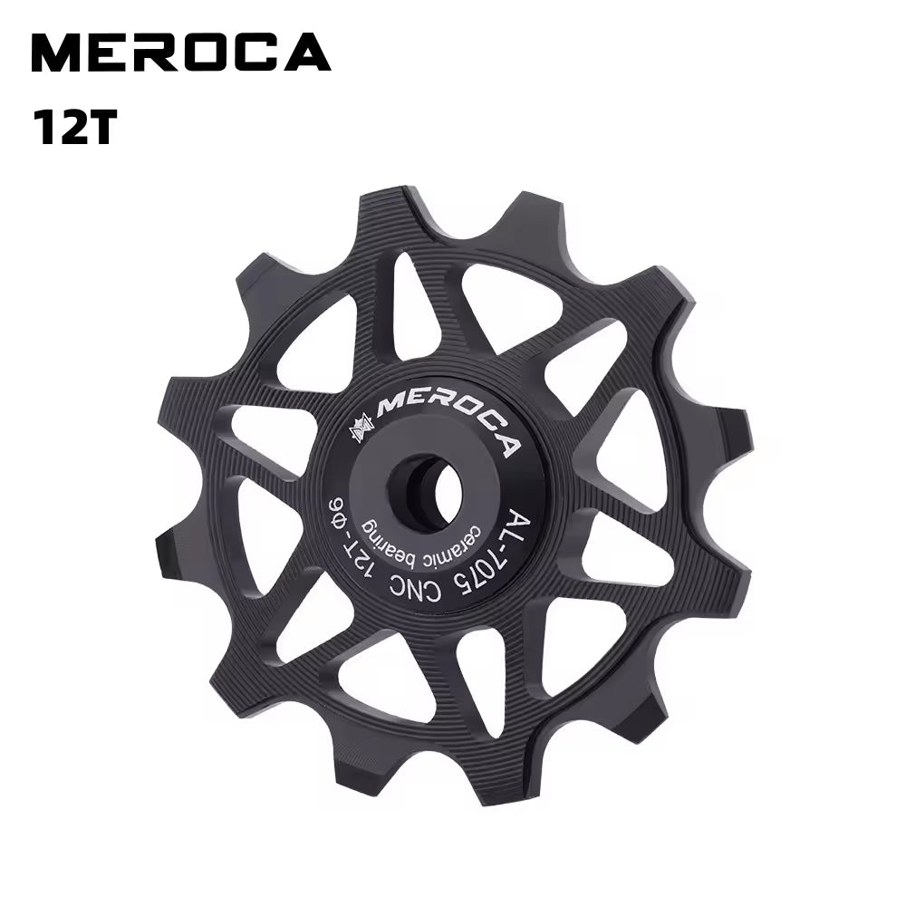 Aluminum alloy guide gear set with 12/14 teeth, using ceramic bearings - MEROCA