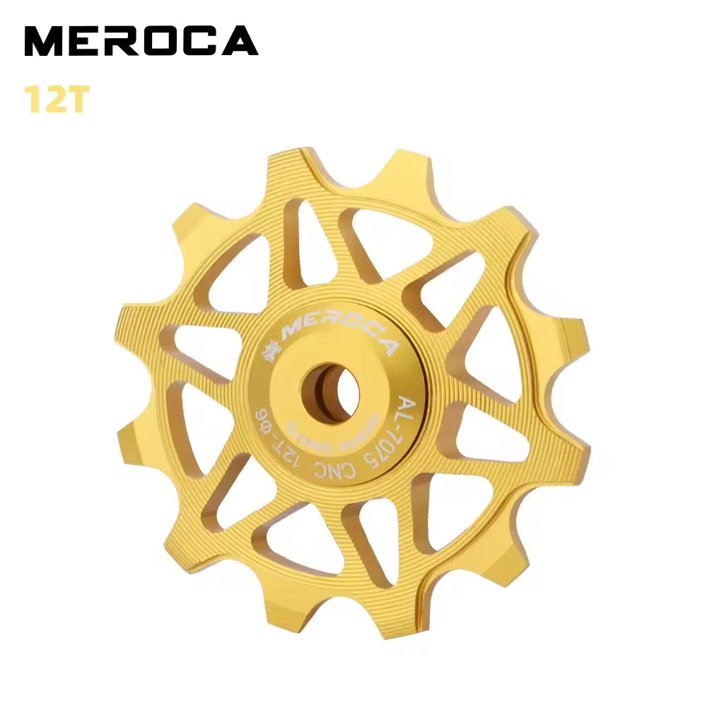 Aluminum alloy guide gear set with 12/14 teeth, using ceramic bearings - MEROCA