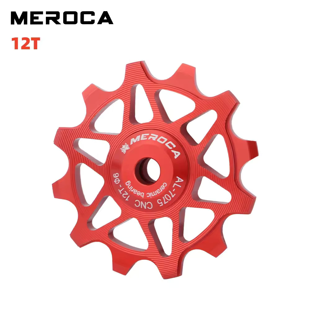 Aluminum alloy guide gear set with 12/14 teeth, using ceramic bearings - MEROCA